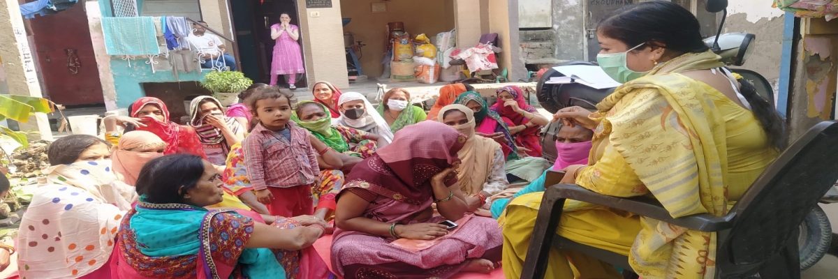 Community Meeting (Divorcee Women , Right to Working )